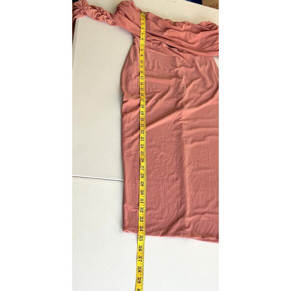 Club L London Shift Dress Women Size 8 Pink Party Holiday Wedding Flattering - Picture 5 of 10